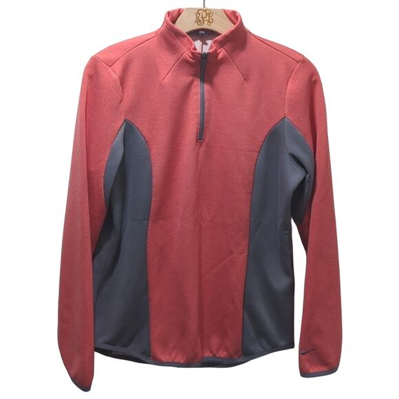 Nike Tops - Nike Golf Tour Performance 1/4 Zip Sweater Womens Size M Dri-Fit Stand Up Collar